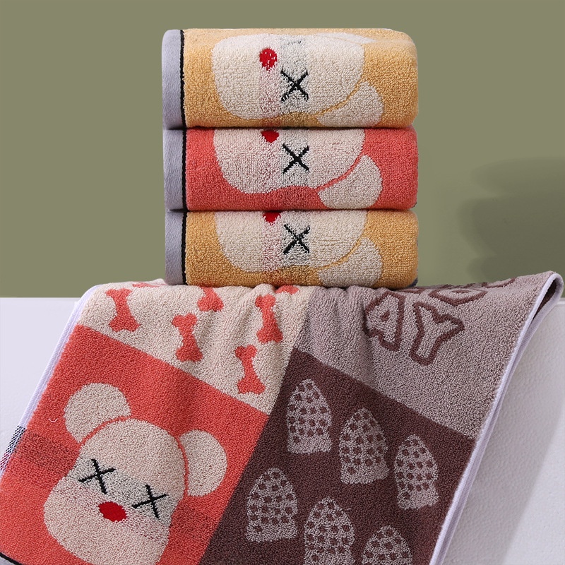 Home Textiles Face Towel - Thickened Pure Cotton Face Towel Soft