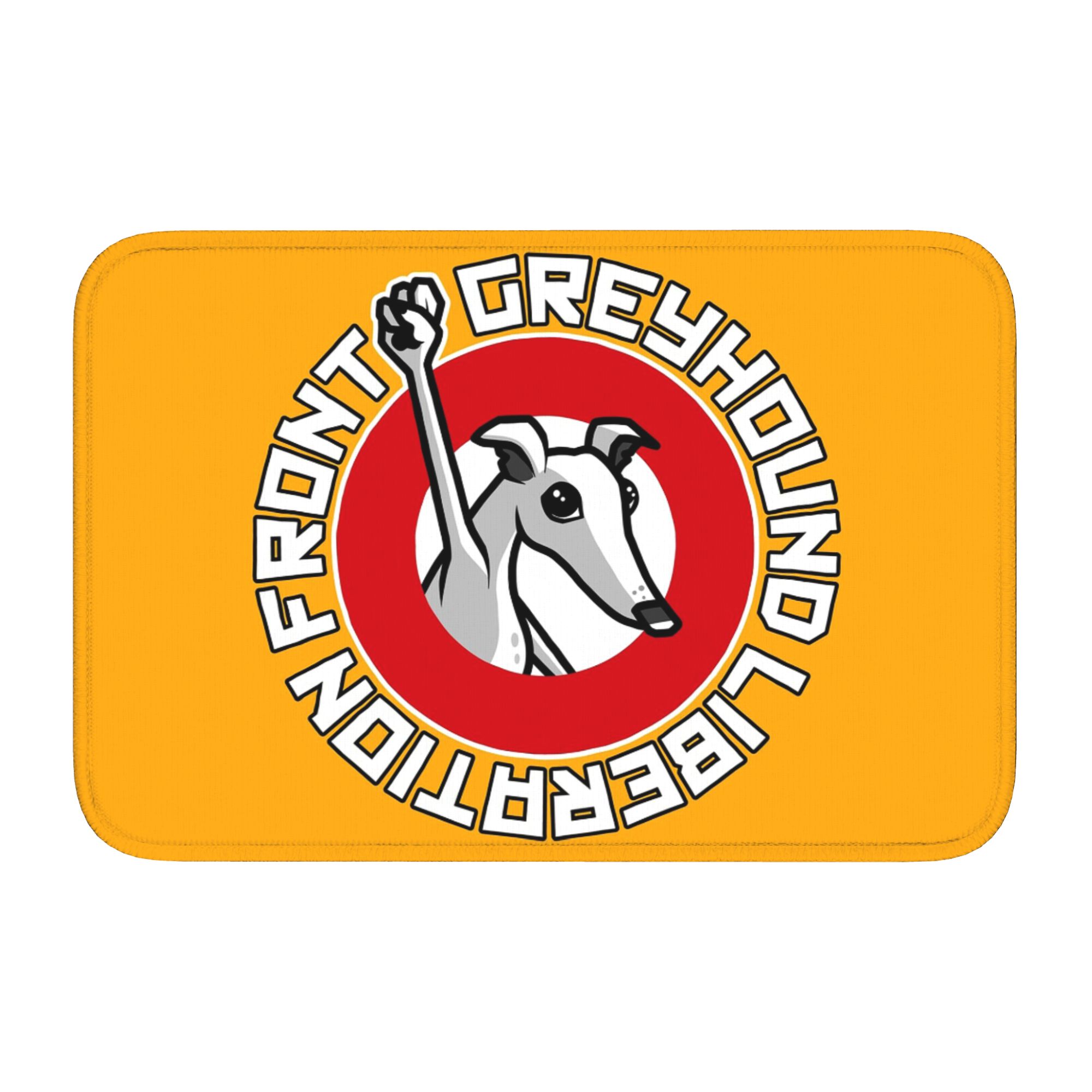 Home Textiles Là Gì - G.L.F Greyhound Sighthound Dog Doormat Water