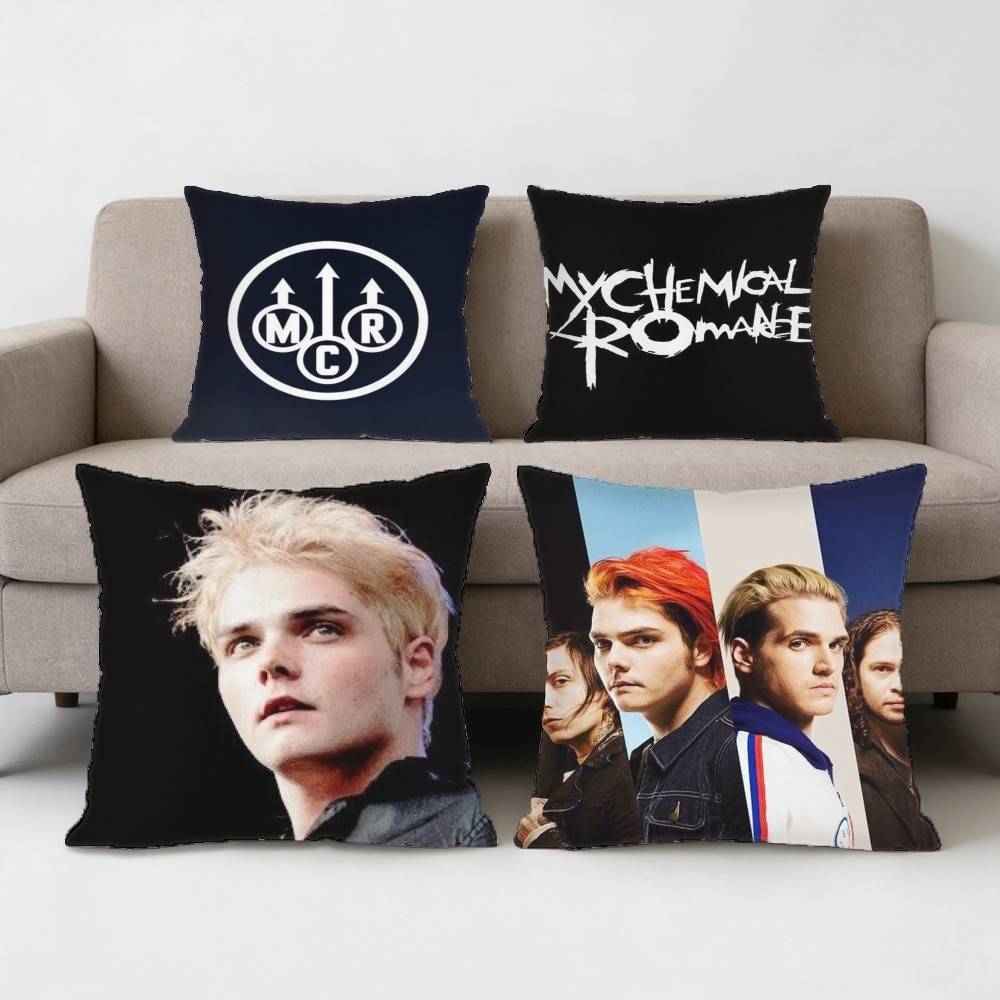 Home Textiles Inc - MCR M-My C-Chemical R-Romance Band Pillow
