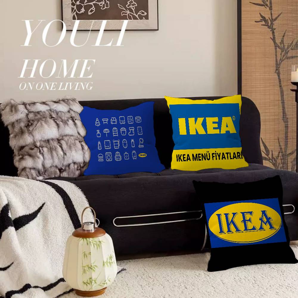 Home Textiles Ikea - I-IKEA Logo Personalized Pillow Dust Cover