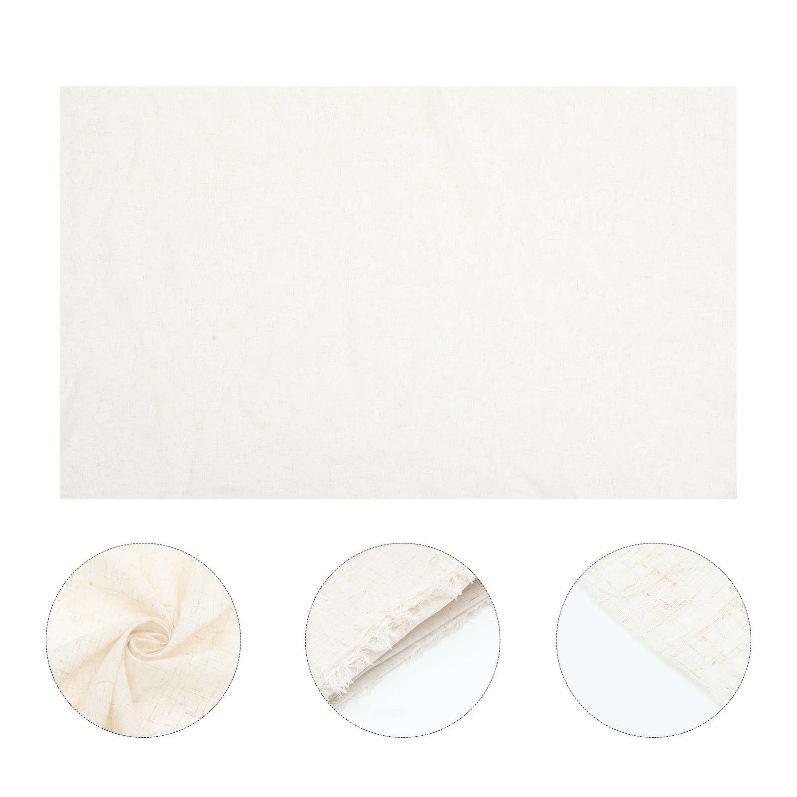 Home Textiles And Decor - Colored Flax Lampshade Material DIY Pre-Cut