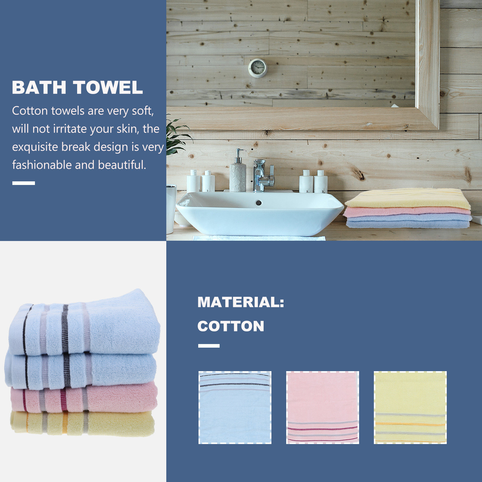 4Pcs Heavy Duty Cotton Bath To – обзор и цена Home Textiles In Pakistan