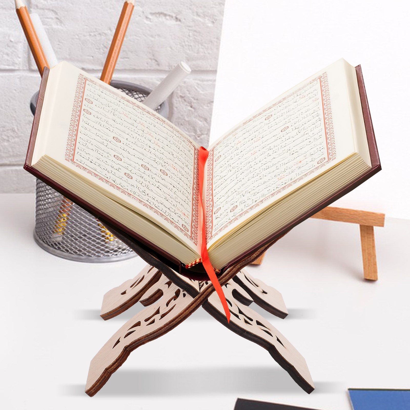 Elegant Wooden Reading Stand B – обзор и цена Home Quran