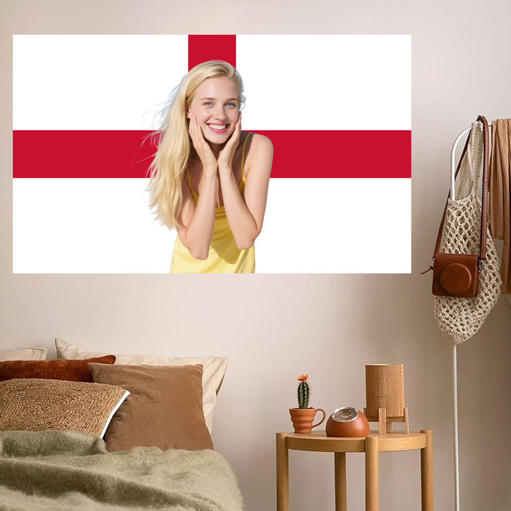 1pc 2D FLAT Personalize Englan – обзор и цена Home Textiles And Decor