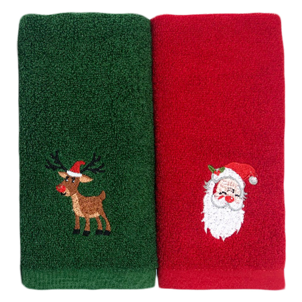 2Pcs Christmas Cotton Towel Xm – обзор и цена Home Textiles In Pakistan