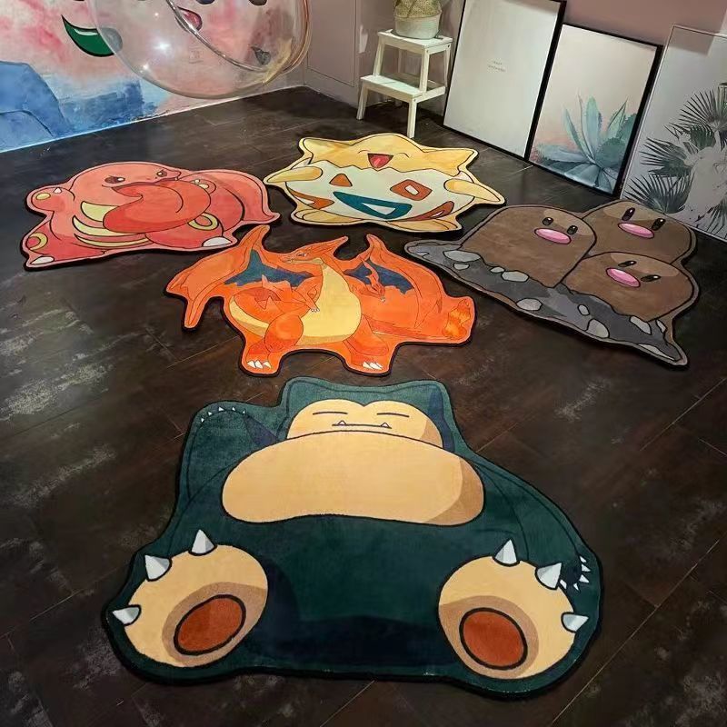 Pokemon Pikachu Carpet Cartoon – обзор и цена Japanese Home Textiles