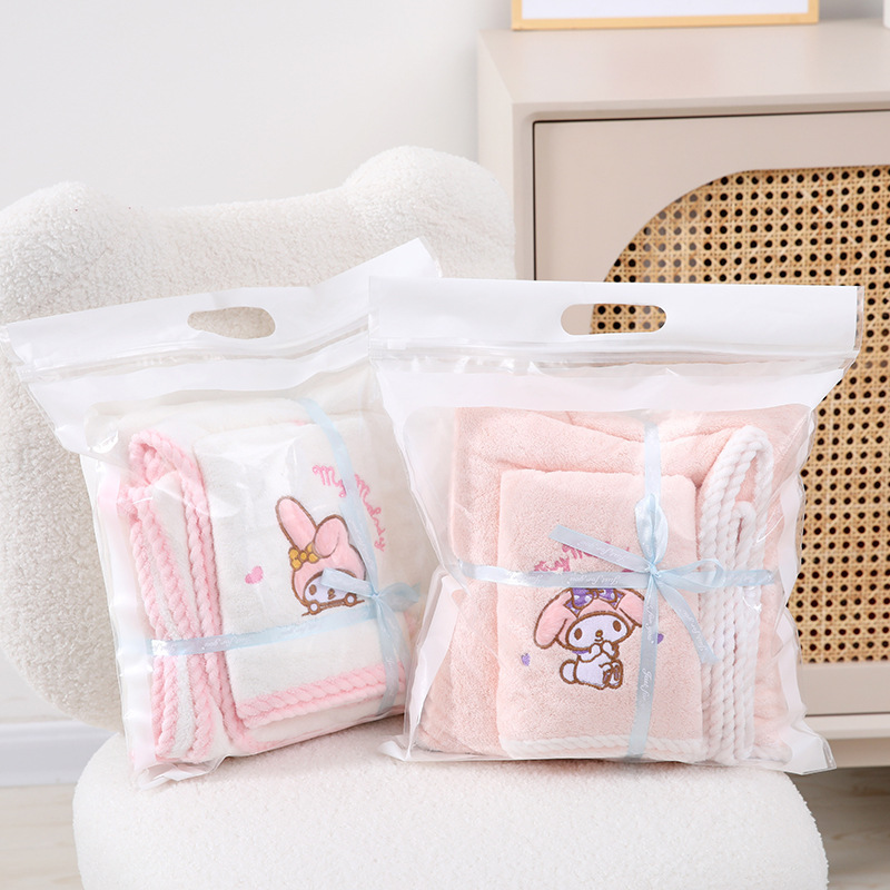 Sanrio My Melody Soft Coral Fa – обзор и цена Home Textiles Face Towel