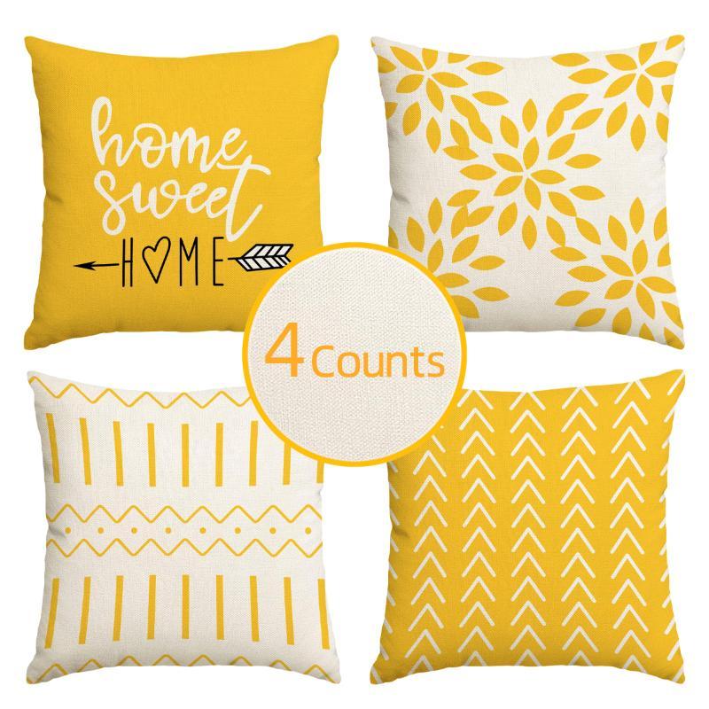 Geometric Pattern Pillow Case  – обзор и цена Home Textiles And Decor