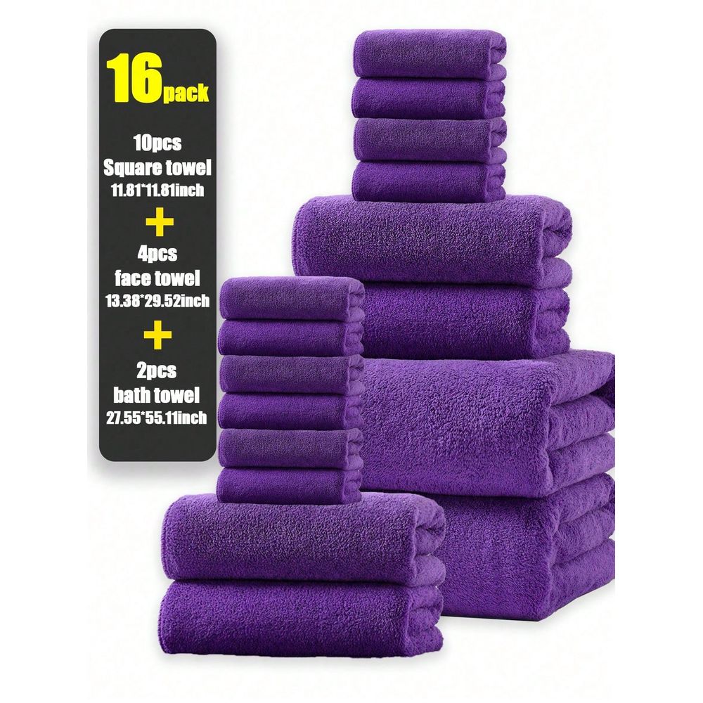 Coral Fleece Solid Color Towel – обзор и цена Home Textiles Face Towel