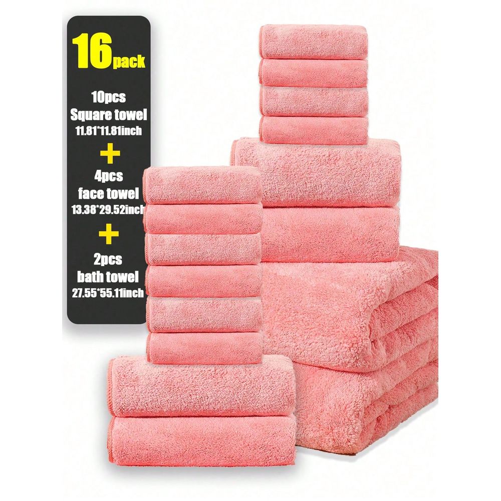 Coral Fleece Solid Color Towel – обзор и цена Home Textiles Face Towel