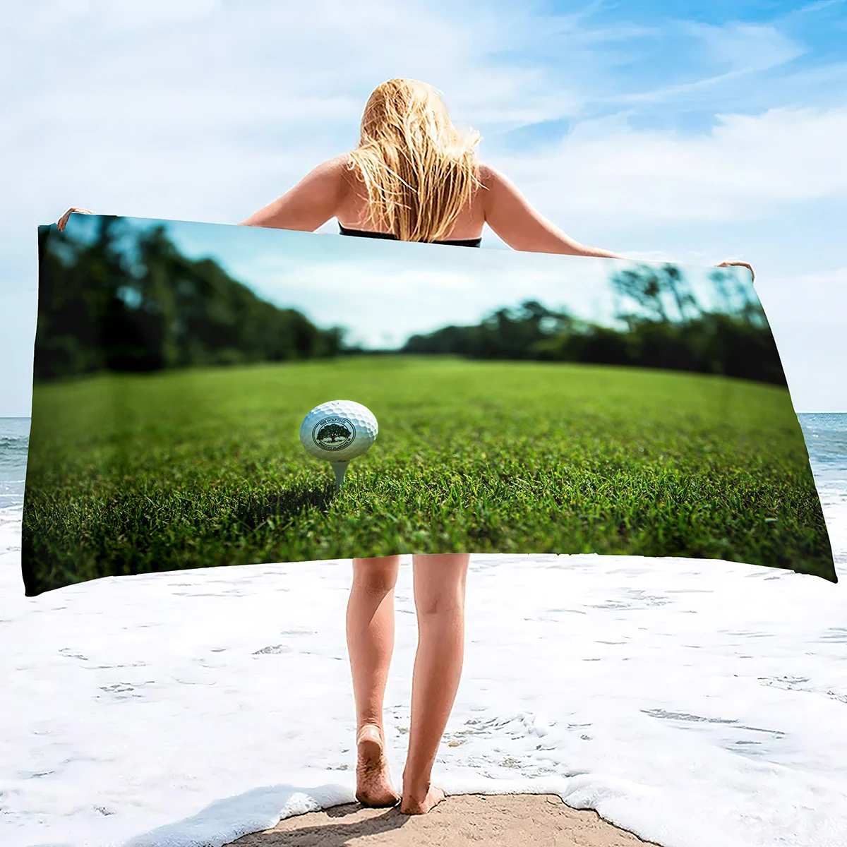 Sport Ball Golf Beach Towels,G – обзор и цена Home Textiles Face Towel