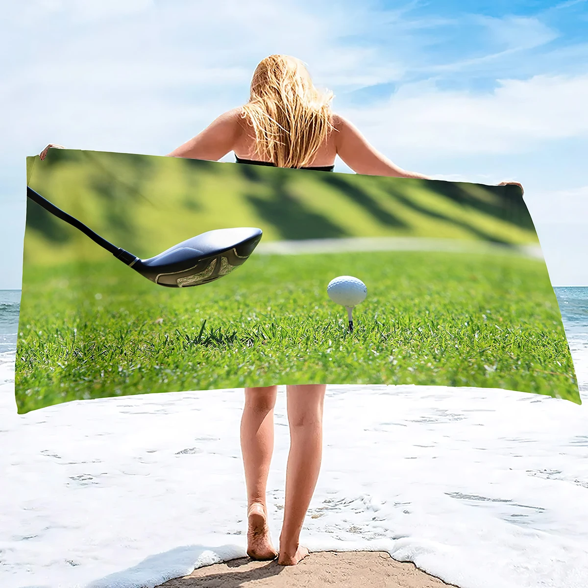 Sport Ball Golf Beach Towels,G – обзор и цена Home Textiles Face Towel