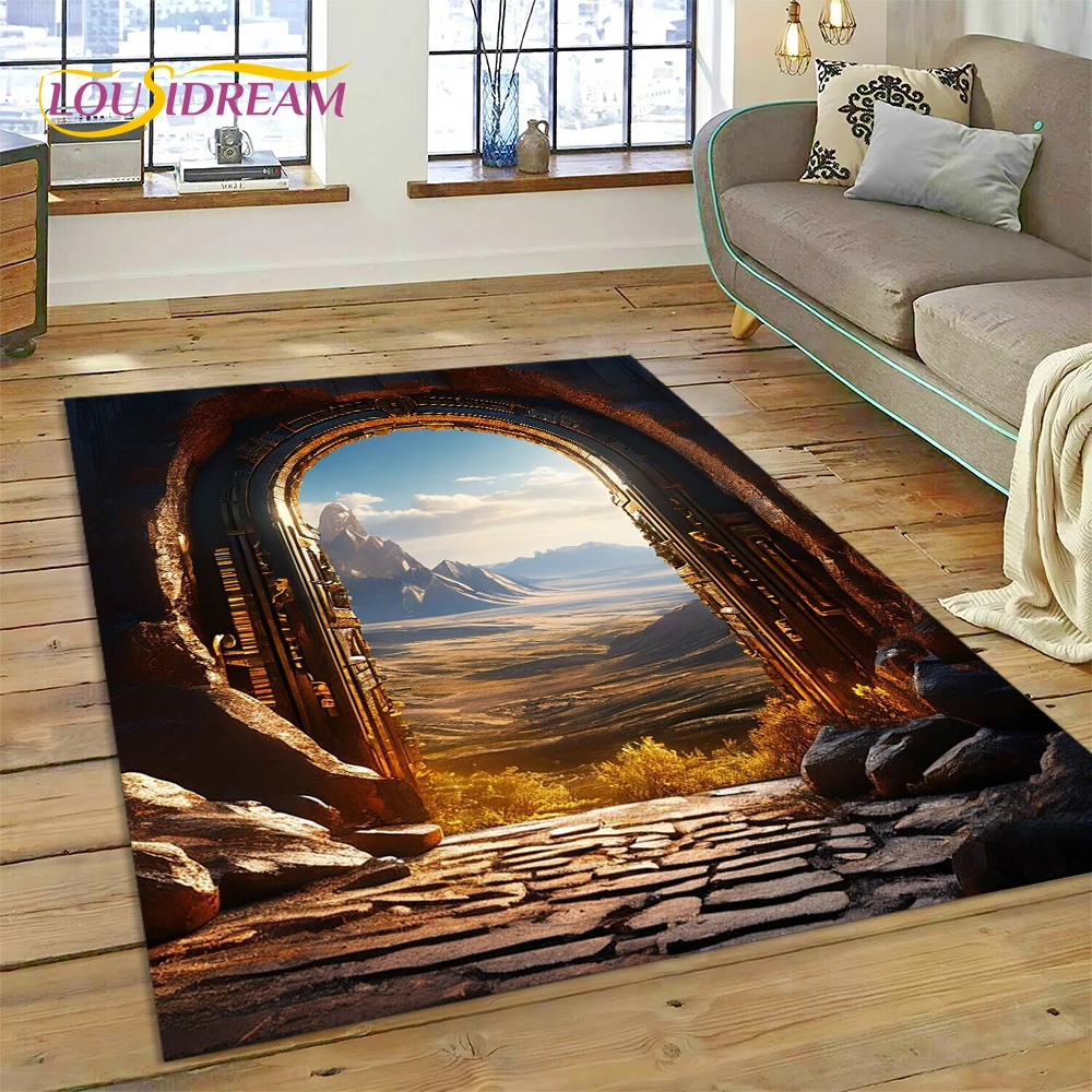 Illusion God's Temple Door Gat – обзор и цена Home Textiles Sale