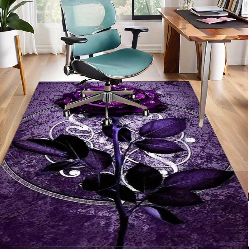 Purple Leaf Rug for Elegant Of – обзор и цена Home Textiles Designer