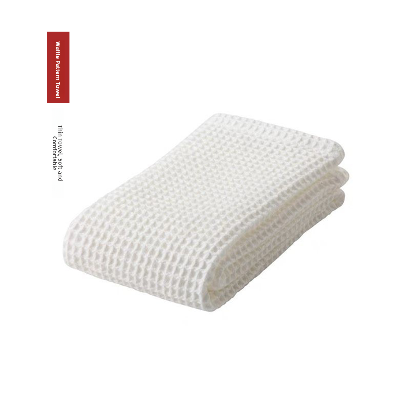 Pure Cotton Thin Honeycomb Pat – обзор и цена Home Textiles Face Towel