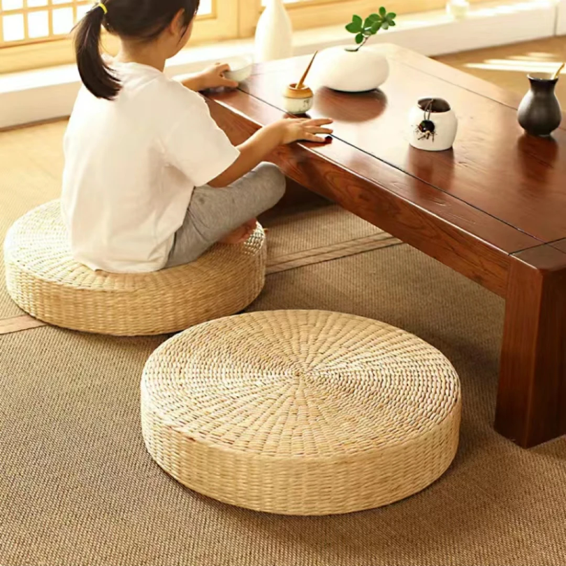 Hot 40cm*40cm Handmade Woven N – обзор и цена Japanese Home Textiles