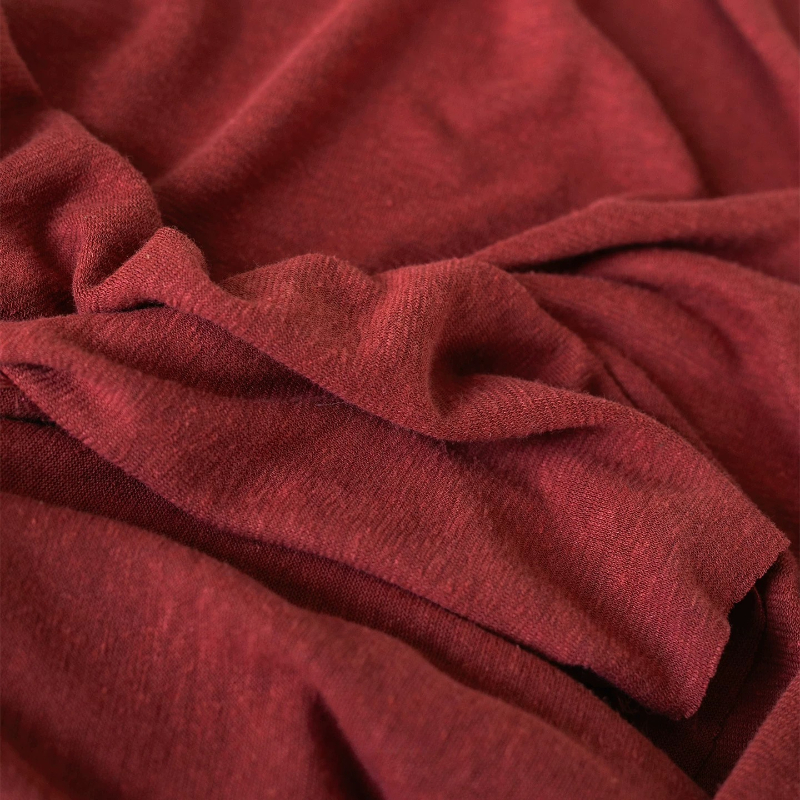 Soft Keep Warm Red Hemp Fabric – обзор и цена Home Textiles Designer