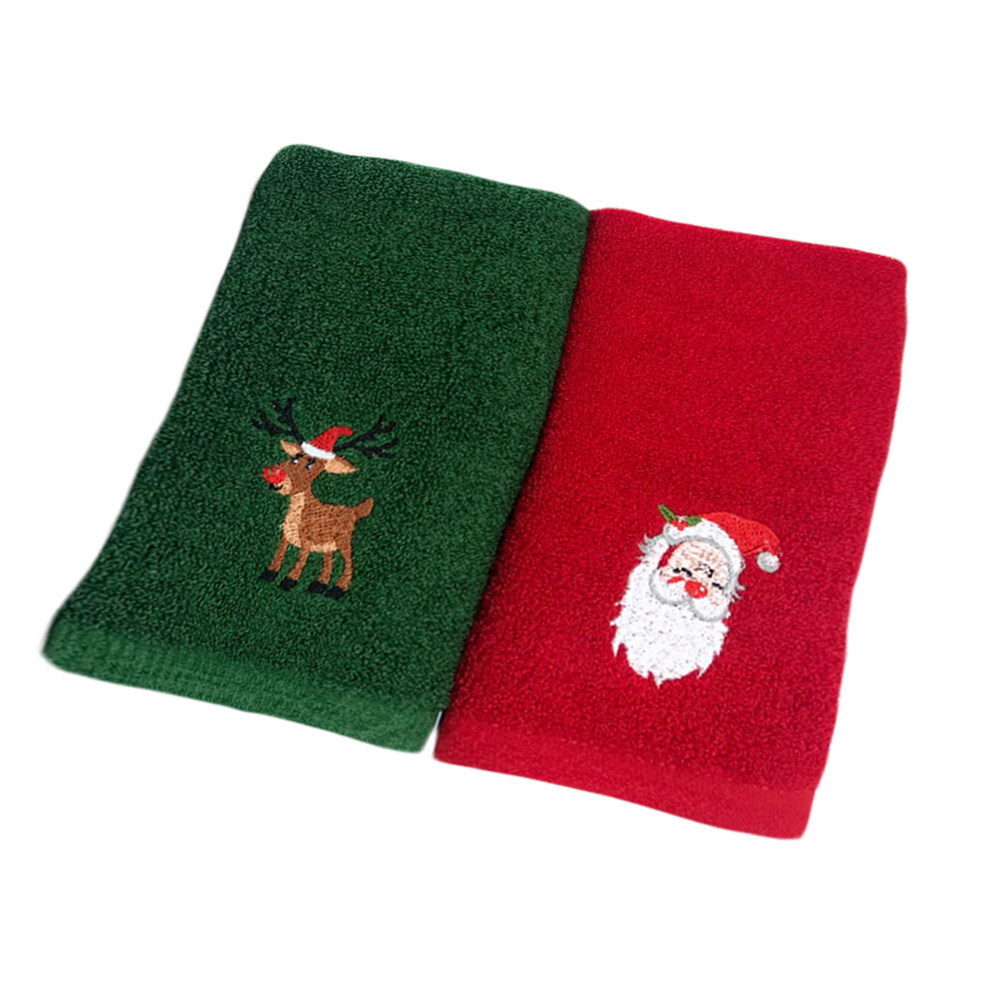 2pcs Embroidery Towel Set Chri – обзор и цена Home Textiles In Pakistan