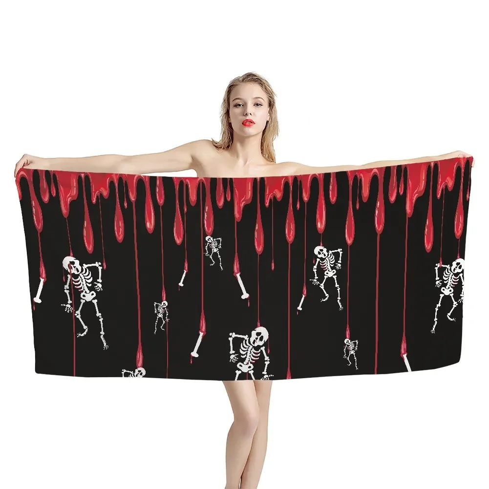Halloween Home Decor Bleeding  – обзор и цена Home Textiles Face Towel
