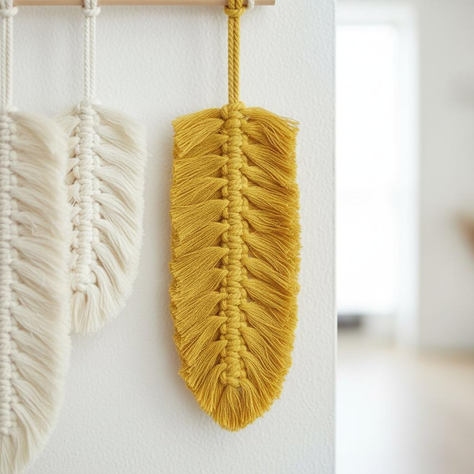 Macrame Feather Wall Hanging H – обзор и цена Home Textiles And Decor