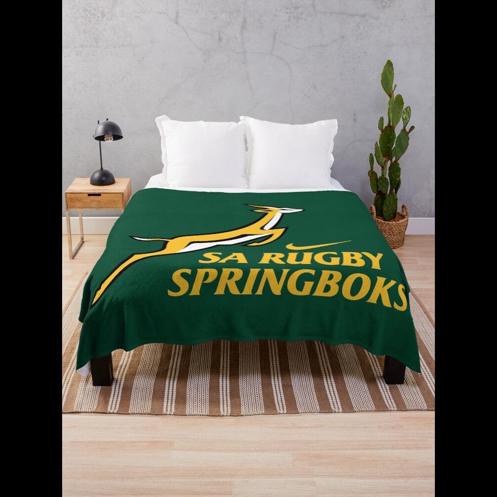 Springbok Rugby Throw Blanket  – обзор и цена Home Textiles Designer