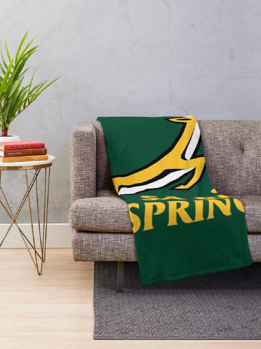 Springbok Rugby Throw Blanket  – обзор и цена Home Textiles Designer